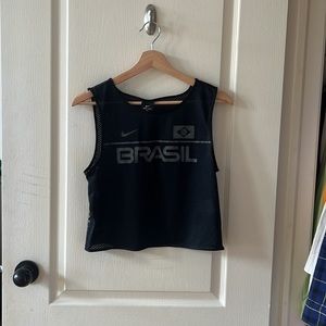 3/$30 EUC Nike Brazil mesh tank top in size XS